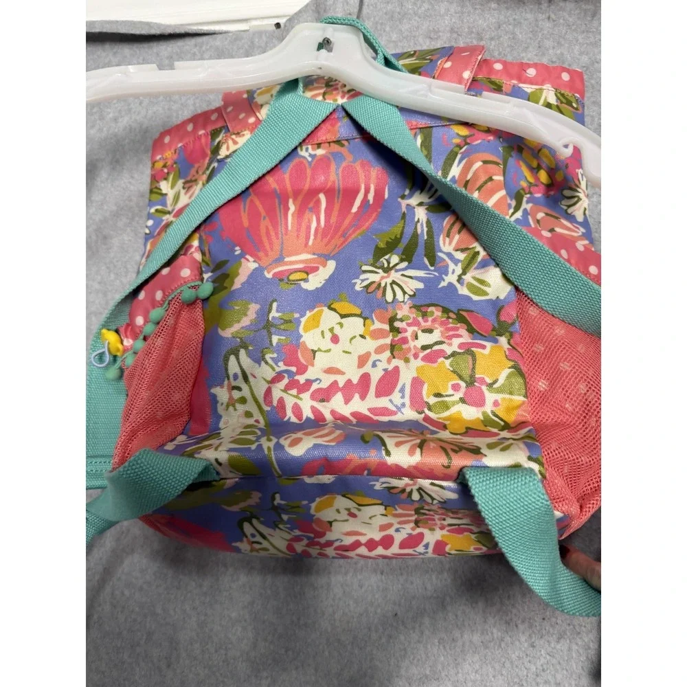 Matilda Jane Backpack Girls Small Floral Canvas Adjustable Straps School Bag